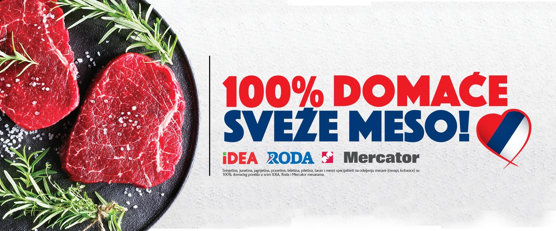 100% domaće meso